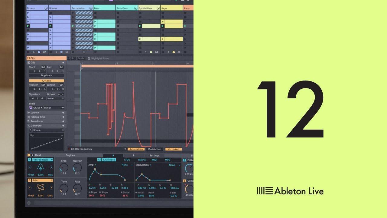 Анонсирована Ableton Live 12