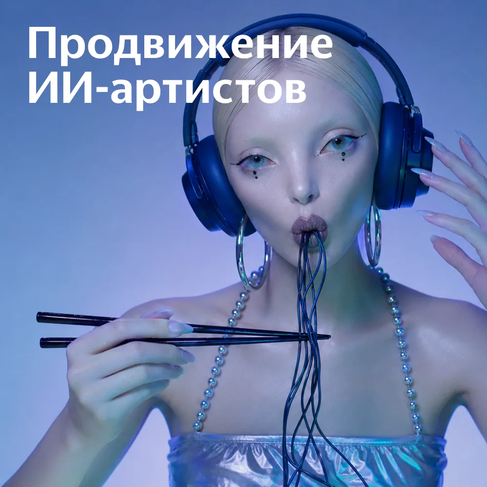 Продвижение ИИ-артистов